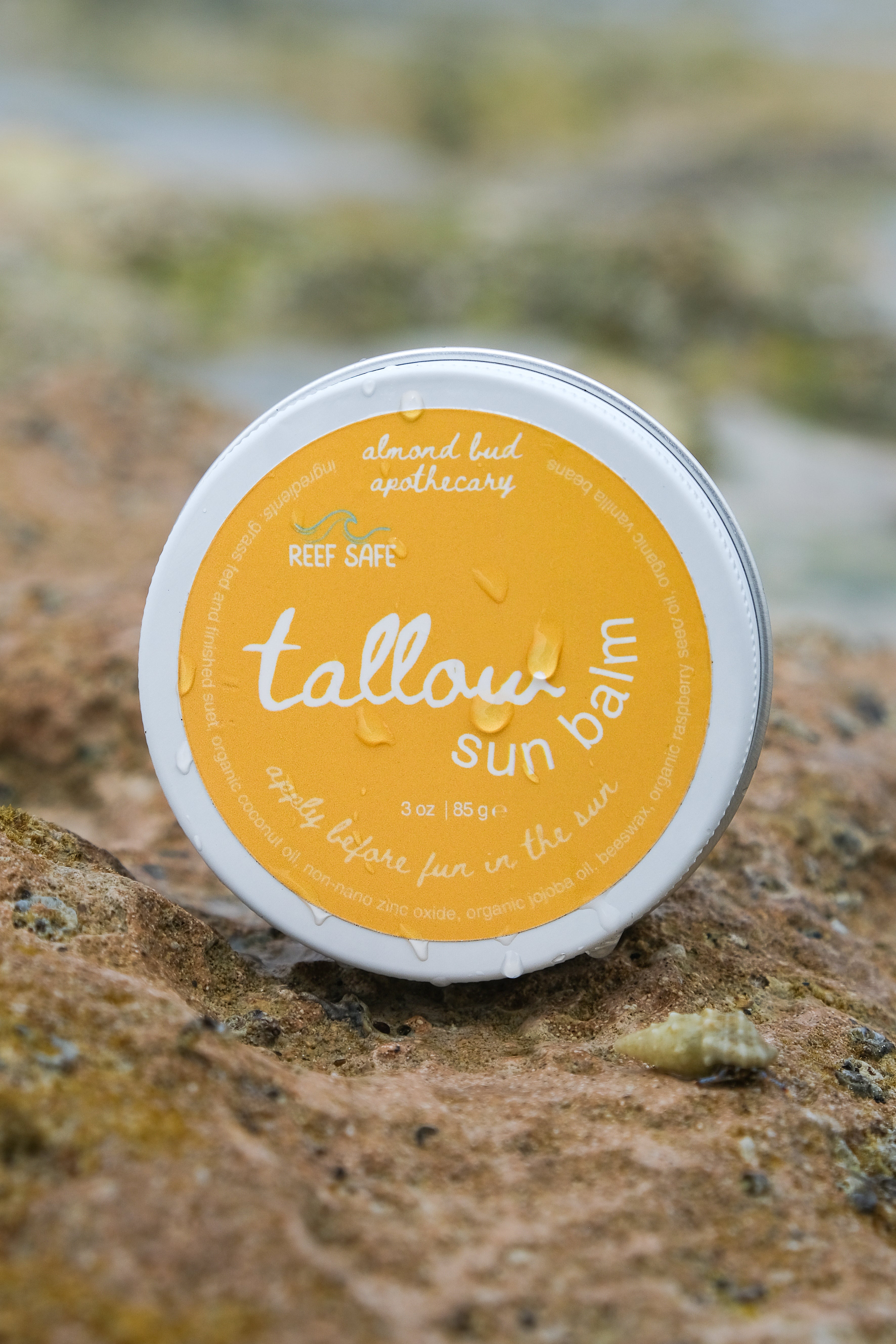 Organic Grass-Fed Tallow Sun Cream | Non-Nano Zinc Formula